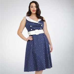 Torrid Retro Chic Sailor Swing Dress